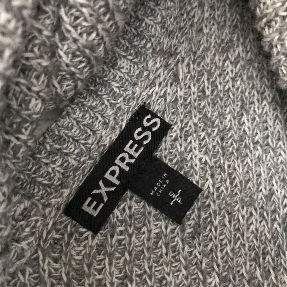 Express Cold Shoulder Sweater - Picture 3 of 3